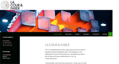 Desktop Screenshot of lacour-faber.dk