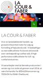 Mobile Screenshot of lacour-faber.dk